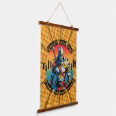 Satisfy | Trade motivation | Fantasy Design Comic 吊り下げ型タペストリー (傾斜あり)