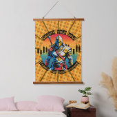 Satisfy | Trade motivation | Fantasy Design Comic 吊り下げ型タペストリー (寝室)