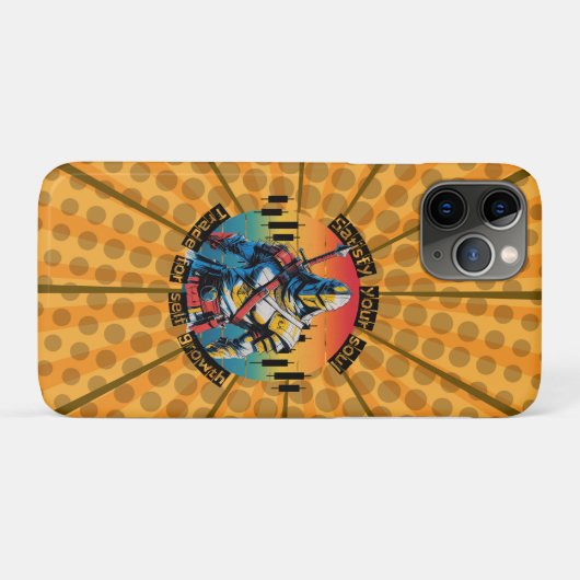 Satisfy | Trade motivation | Fantasy Design Comic Case-Mate iPhoneケース (裏面(横))