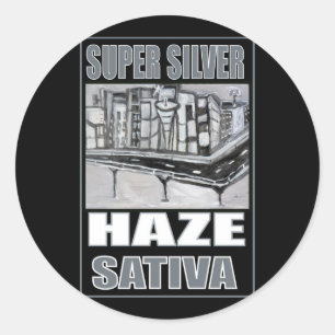 SATIVA極度の銀製の霞 ラウンドシール