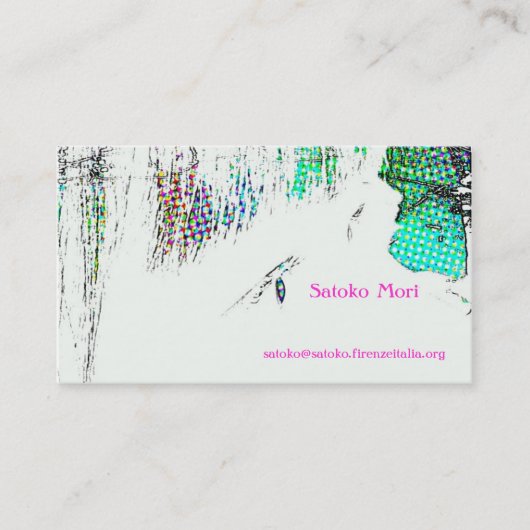 satoko 名刺 (正面)