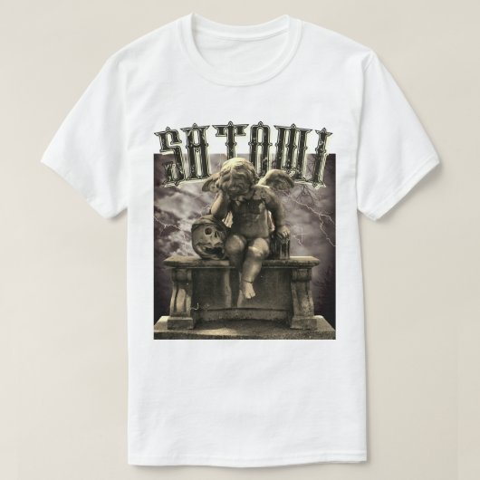 satomi モータースポーツ グレイヴヤードシフト Tシャツ (デザイン正面)