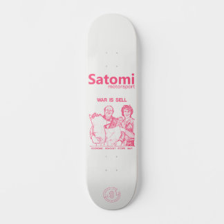 satomi モータースポーツ 戦争は売るもの スケートボード