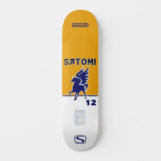 satomi motorsport セナ 99T スケートボード (正面)