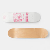 satomi motorsport WAR IS SELL スケートボード (横)