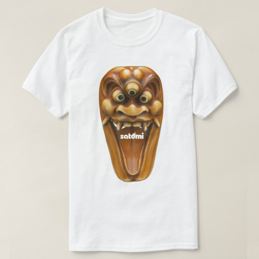 satomi motorsport x Yamaji Naoharu Tシャツ (デザイン正面)