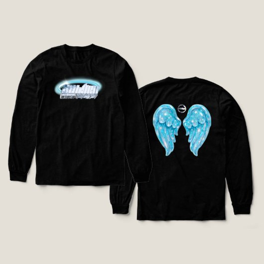 satomi motosport "wings" トライブレンドＴシャツ (デザイン 正面＆背面)