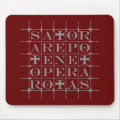 SATORスクエア[グレー] マウスパッド (正面)