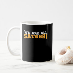 Satoshi Bitcoin Crypto コーヒーマグカップ