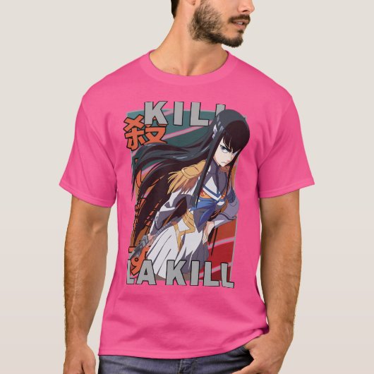 Satsuki Kiryuin Kill La Kill Kiru Ra Kiru クール Ani Tシャツ (正面)