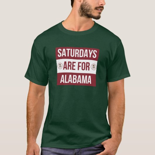 Saturdays are for Alabama Tシャツ (正面)
