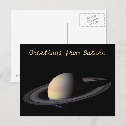 Saturn ポストカード (正面/裏面)