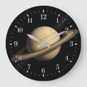 Saturn Clock 2026 Version ラージ壁時計 (正面)