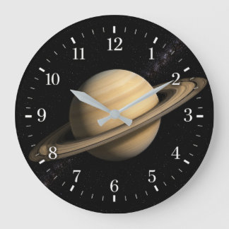 Saturn Clock 2026 Version ラージ壁時計