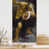 Saturn Devours One of His Sons by Peter P Ruebens ポスター (キッチン)