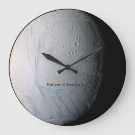 Saturn II Enceladus ラージ壁時計