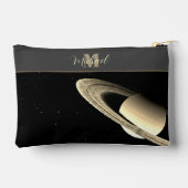 Saturn-Planet-Astronomie-Nerd-Zubehör アクセサリーポーチ (裏面)