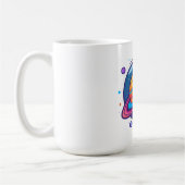 Saturn Planet Coffee Mug – Cosmic Design for Space コーヒーマグカップ (左)
