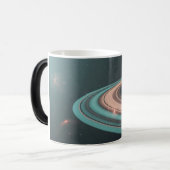 Saturn Planet Mug with Rings モーフィングマグカップ (正面左)