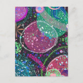 Saturn’s Rings: Maximalist Abstract Art ポストカード (正面)