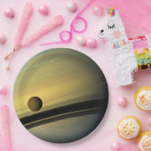 Saturn Tableware from the Celestial Collection ペーパープレート (パーティー)