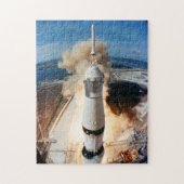 Saturn V Rocket launch 1969 Apollo Spacecraft ジグソーパズル (縦)