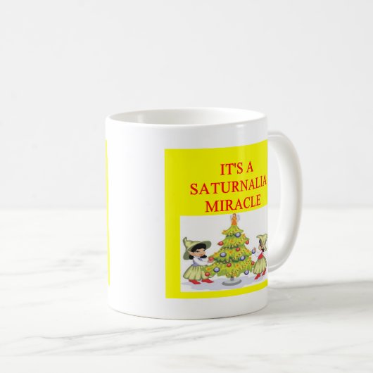 SATURNALIAの異教徒の休日 コーヒーマグカップ (正面右)