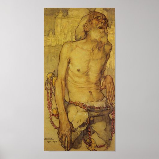 Saturnino Herran El Ciegoポスター ポスター (正面)