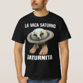 Saturnita La Vaca Saturno Italian Brainrot Birthda Tシャツ (正面)