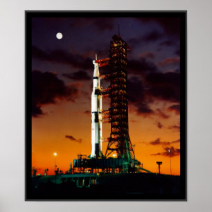 SaturnVロケットポスター ポスター