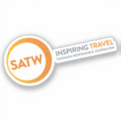 SATWビニールステッカー シール (正面)