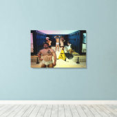 Satyr Locker Roomオンキャンバスプリント キャンバスプリント (インサイチュ (ウッドフロア))