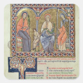 「Satyriconからの文法、方言および修辞 スクエアシール (正面)