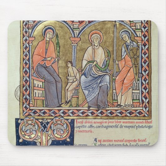 「Satyriconからの文法、方言および修辞 マウスパッド (正面)