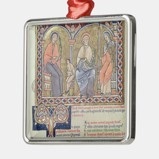 「Satyriconからの文法、方言および修辞 メタルオーナメント (左)