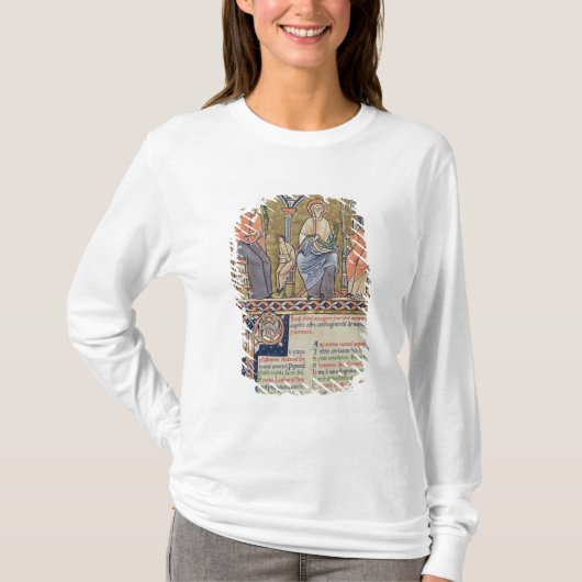 「Satyriconからの文法、方言および修辞 Tシャツ (正面)