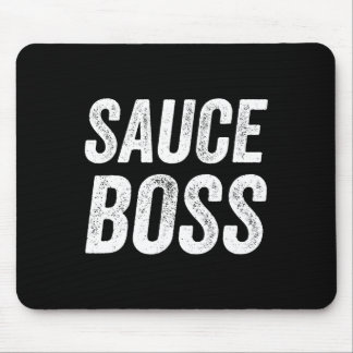 Sauce Boss Chef Bbq Cook Food Humorousa  マウスパッド