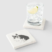 Saucer Sentinel ストーンコースター (横)