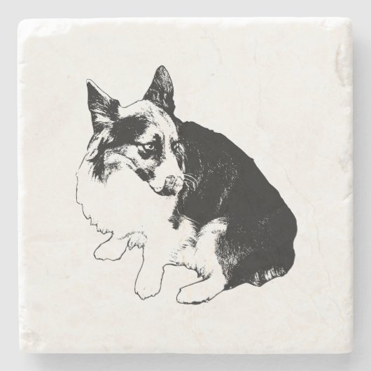 Saucer Sentinel ストーンコースター (正面)