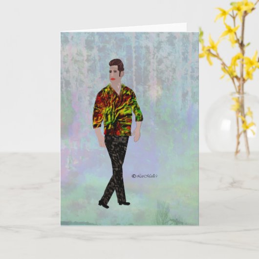 Saucy LeeMarie's creative Design カード (黄色い花)