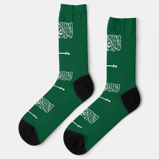 Saudi Arabia Flag ソックス (左)