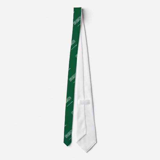 Saudi Arabia Flag ネクタイ (裏面)