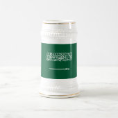 Saudi Arabia Flag ビールジョッキ (中央)