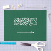 Saudi Arabia Flag 薄葉紙 (クラフト)