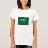 Saudi Arabia Flag Tシャツ (正面)