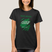Saudi Arabia Saudi Flag Tシャツ (正面)