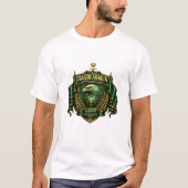 Saudi Green Falcons Crest PNG Tシャツ (正面)