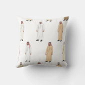 Saudi Heritage Men’s Thobe クッション (裏面)