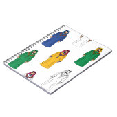 Saudi Heritage Men’s Thobe ノートブック (左側)