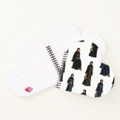 Saudi Women in  Abayas ノートブック (内部)